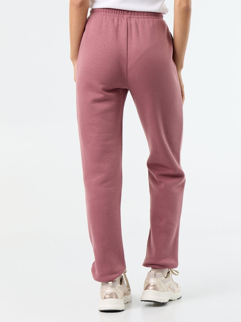 Sportieve joggingbroek met normale taille Rose - Kiabi