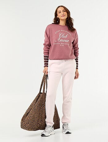 Sportieve joggingbroek met normale taille