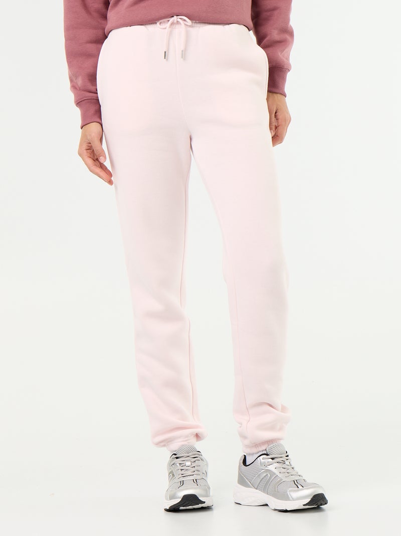 Sportieve joggingbroek met normale taille Rose - Kiabi