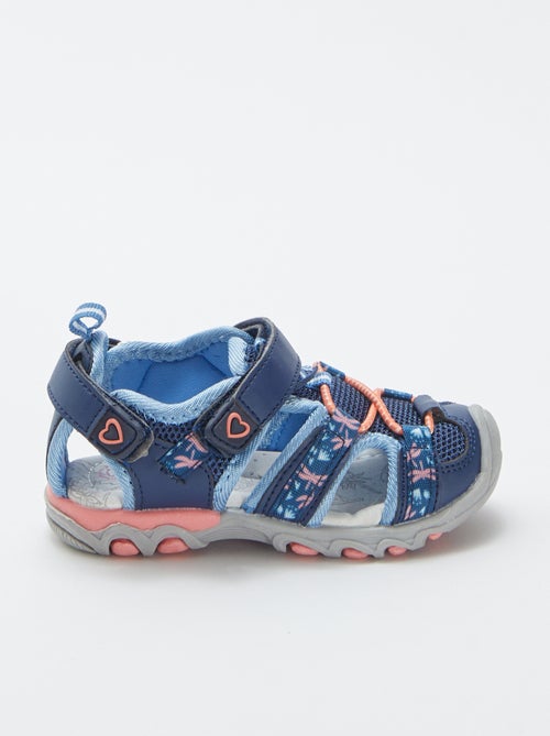 Sportieve sandalen met klittenband - Kiabi