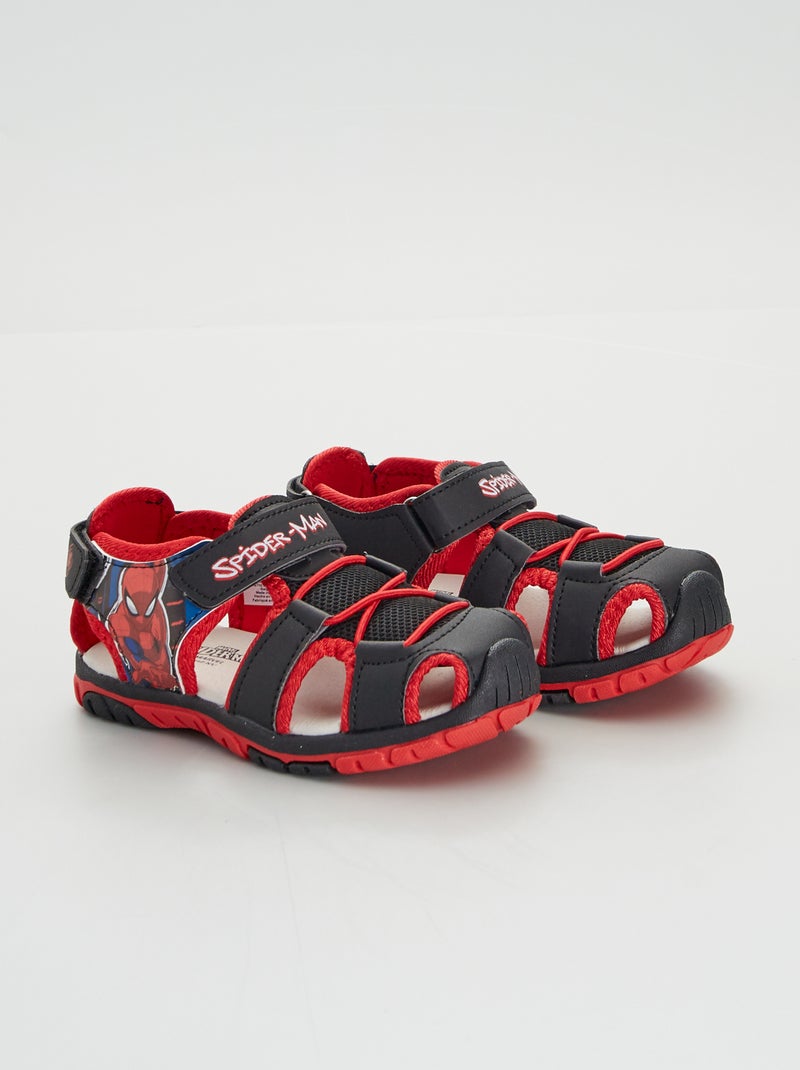 Sportieve sandalen 'Spider-Man' ZWART - Kiabi
