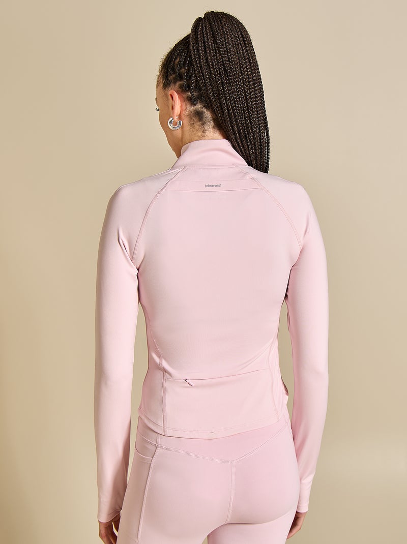 Sportjas met rits - (ekstract) Rose - Kiabi