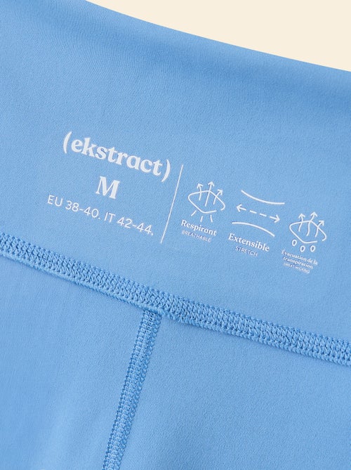 Sportlegging met gedraaide taille - (ekstract) - Kiabi