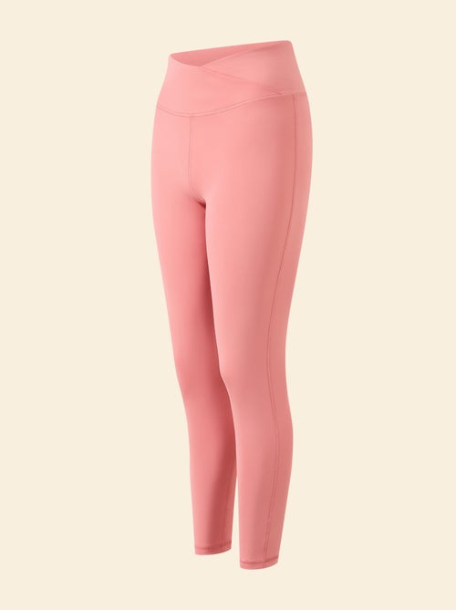 Sportlegging met gedraaide taille - (ekstract) - Kiabi