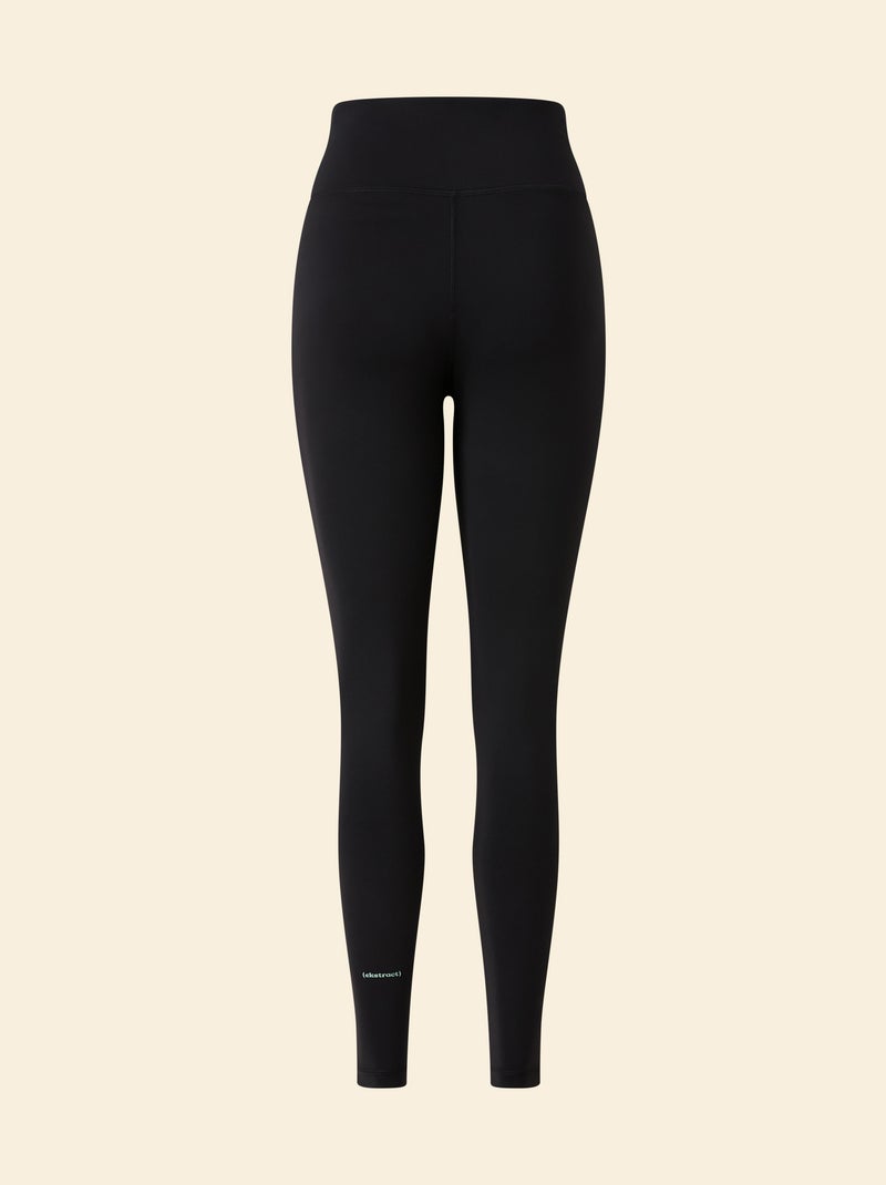 Sportlegging met gedraaide taille - (ekstract) Zwart - Kiabi