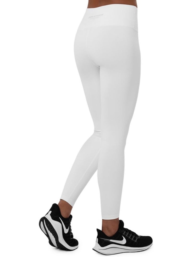 Sportlegging met middelhoge taille Wit - Kiabi