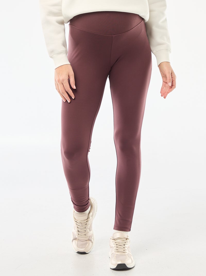 Sportlegging | Zwangerschapsmodel Paars - Kiabi