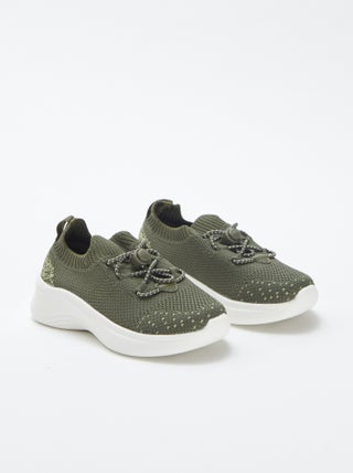 Sportschoenen met elastische veters