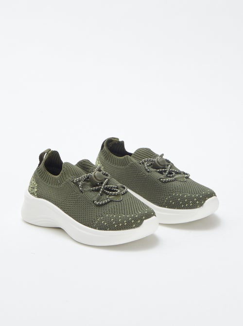 Sportschoenen met elastische veters - Kiabi