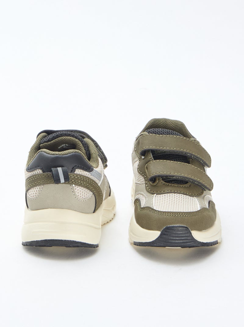 Sportschoenen van mesh Groen - Kiabi
