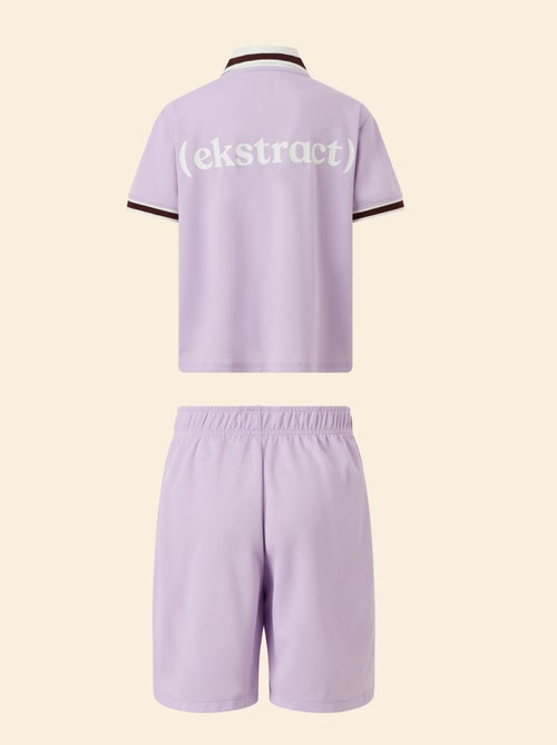 Sportset T-shirt + short - (ekstract) - Kiabi