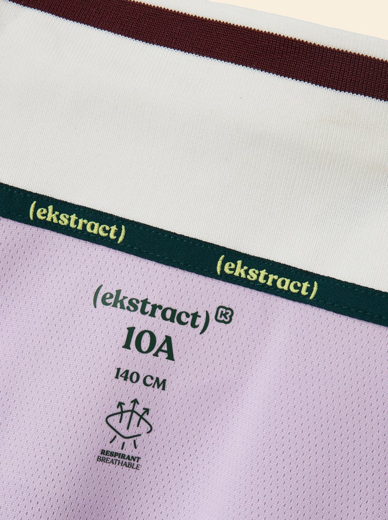 Sportset T-shirt + short - (ekstract) Paars - Kiabi