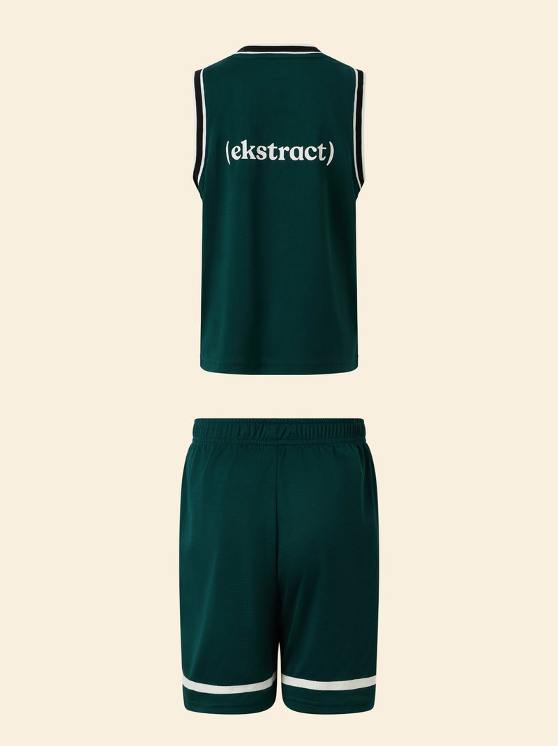 Sportset topje + short - (ekstract) Groen - Kiabi