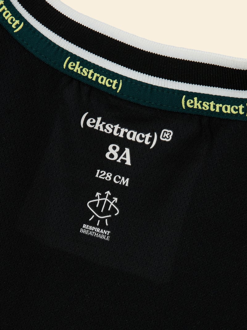 Sportset topje + short - (ekstract) Zwart - Kiabi
