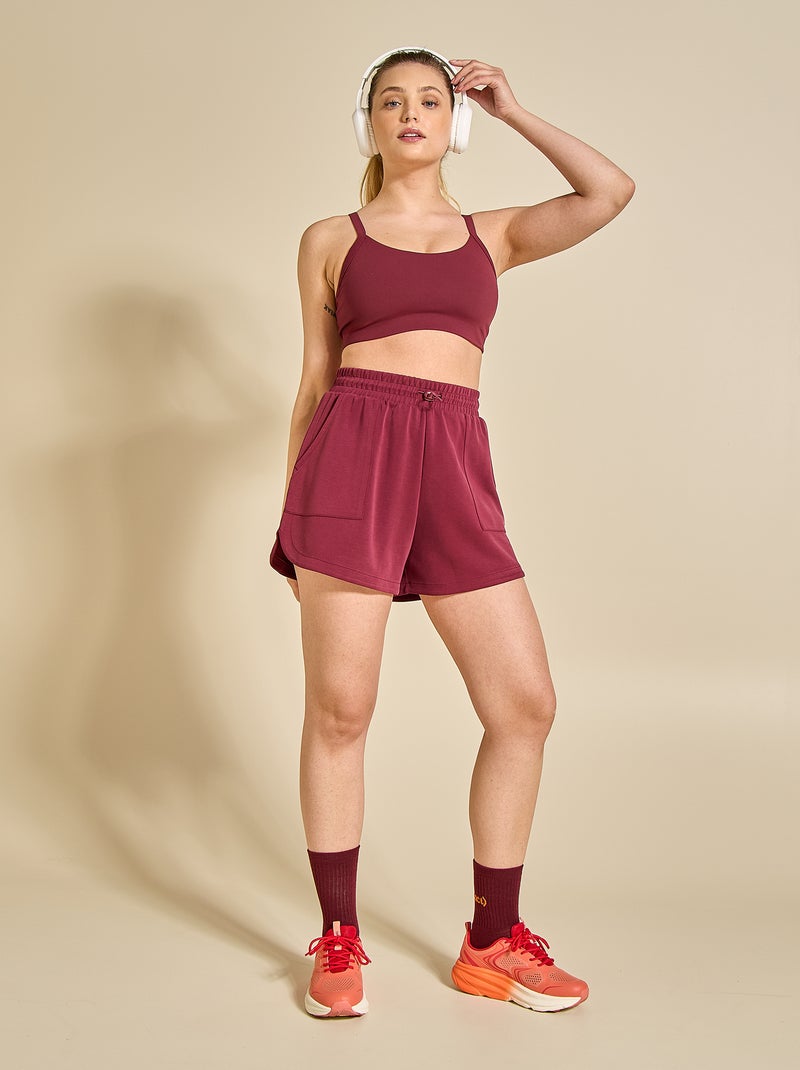 Sportshort - (ekstract) Bordeaux - Kiabi