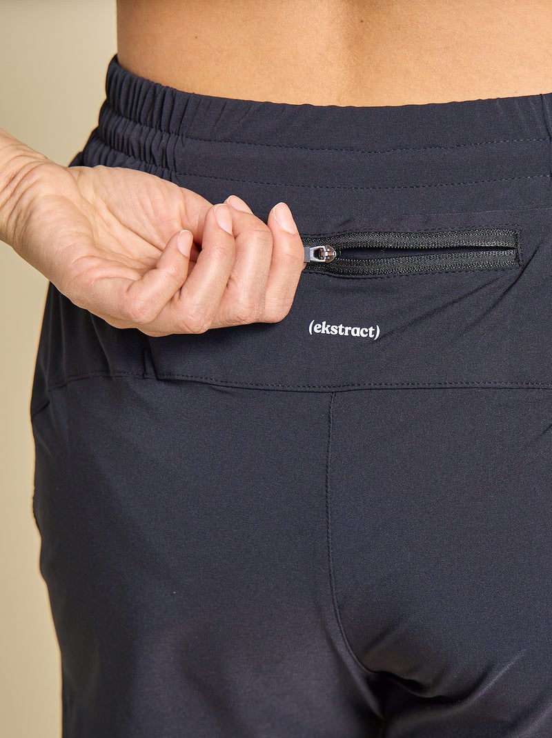 Sportshort 2-in-1 model - (ekstract) Zwart - Kiabi