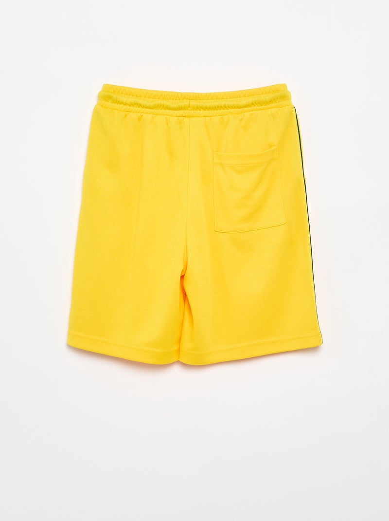 Sportshort Brazilië Geel - Kiabi