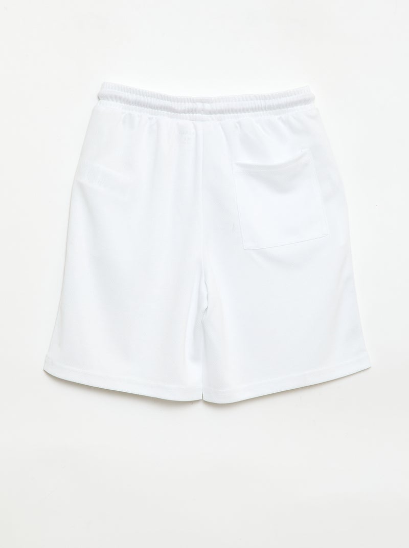 Sportshort Brazilië Wit - Kiabi