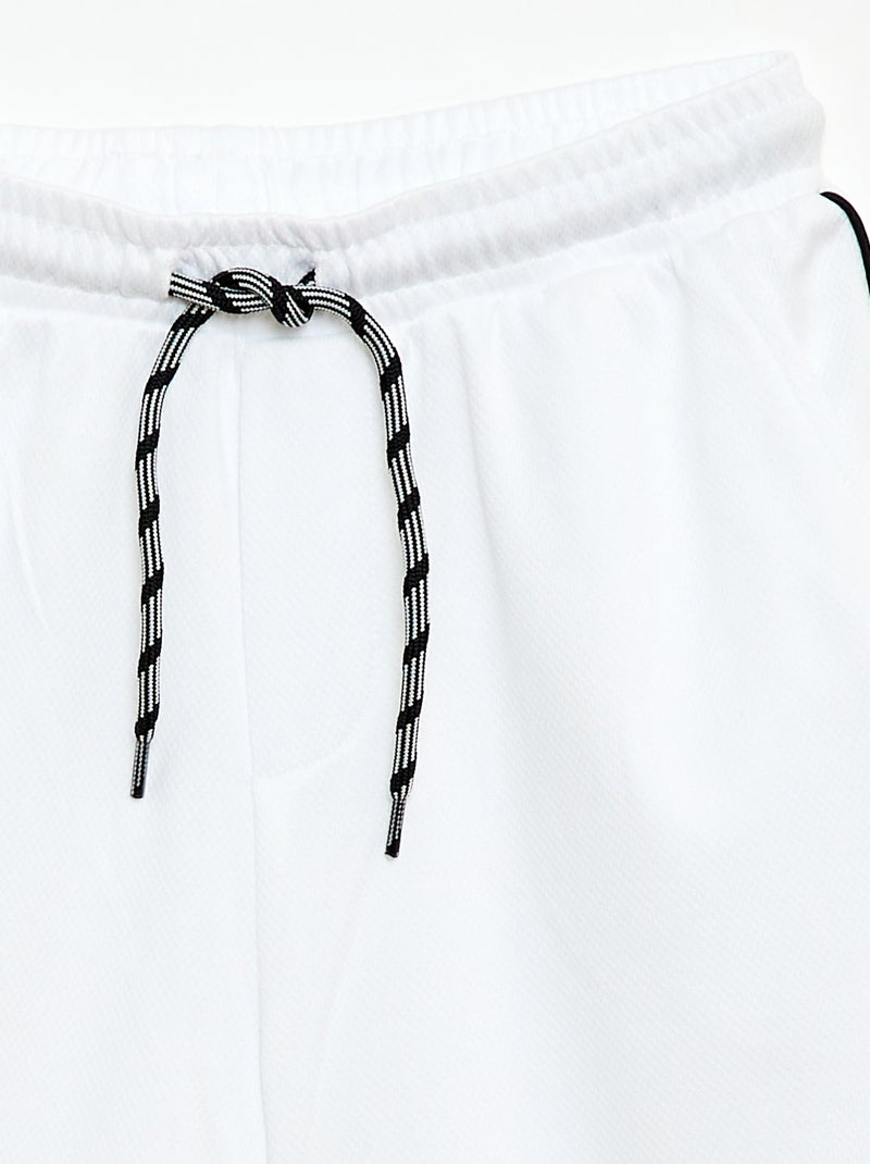 Sportshort Brazilië Wit - Kiabi