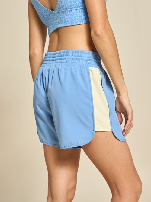 Sportshort met colourblock - (ekstract) - Kiabi