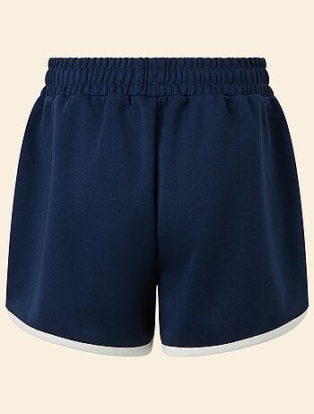 Ekstract - Sportshort met contrasterende banden