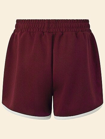 Ekstract - Sportshort met contrasterende banden