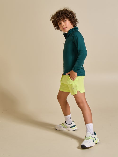 Sportshort met ritszak achterop - (ekstract) - Kiabi