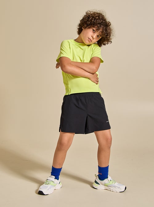Sportshort met ritszak achterop - (ekstract) - Kiabi