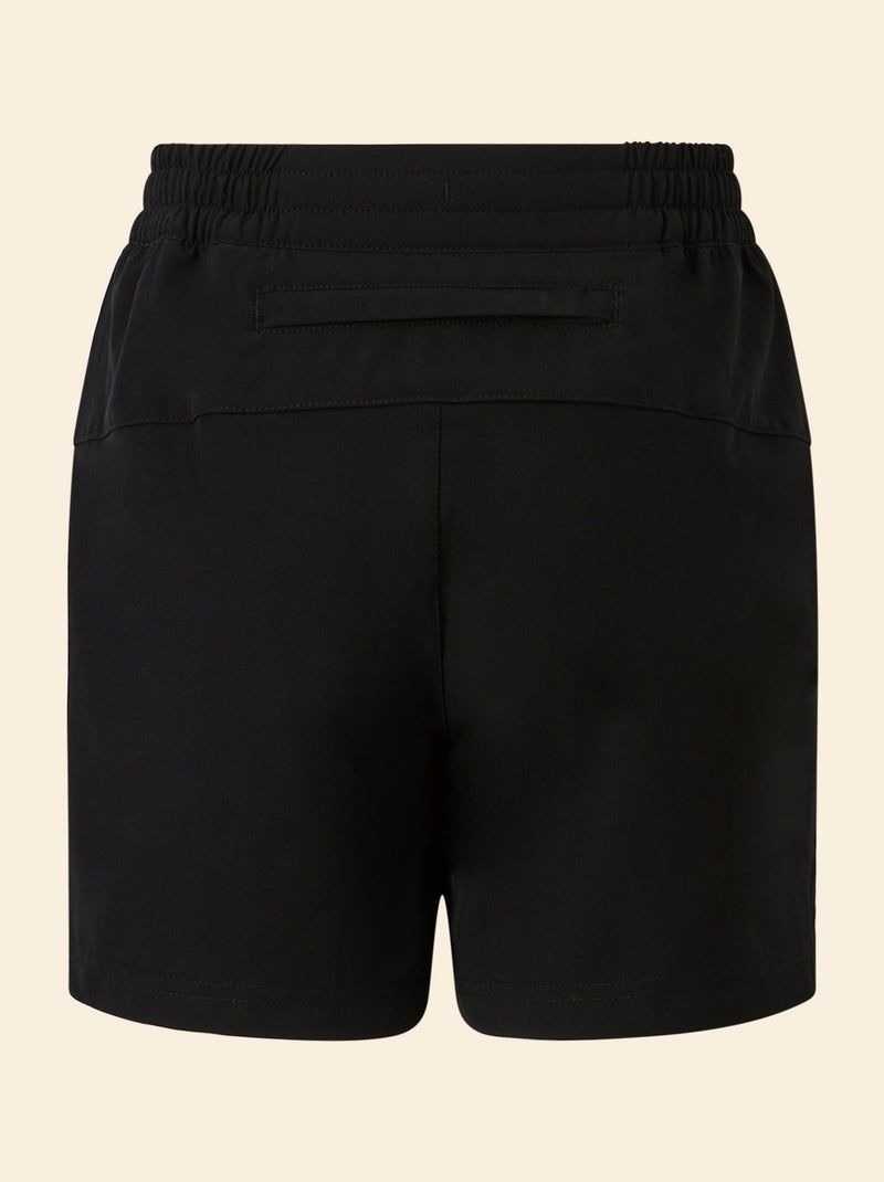 Sportshort met ritszak achterop - (ekstract) Zwart - Kiabi