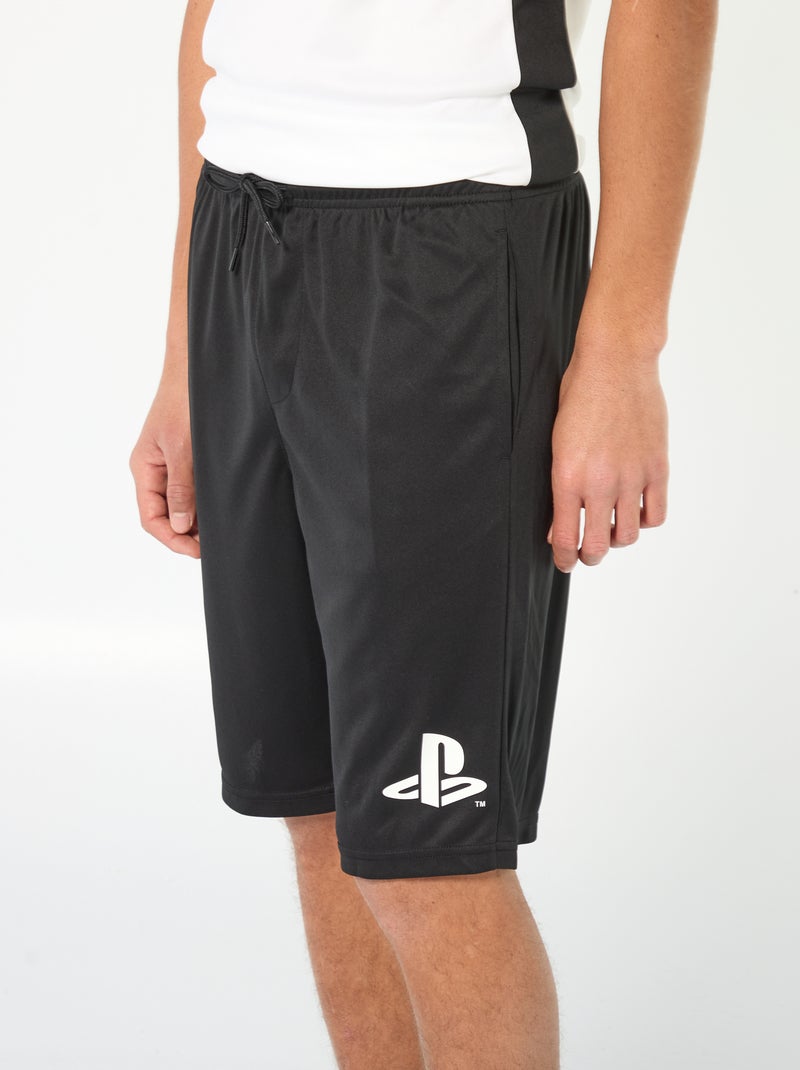 Sportshort 'Playstation' Zwart - Kiabi