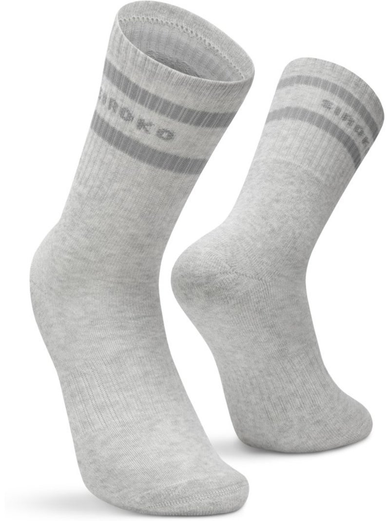 Sportsokken 3-pack Wit - Kiabi