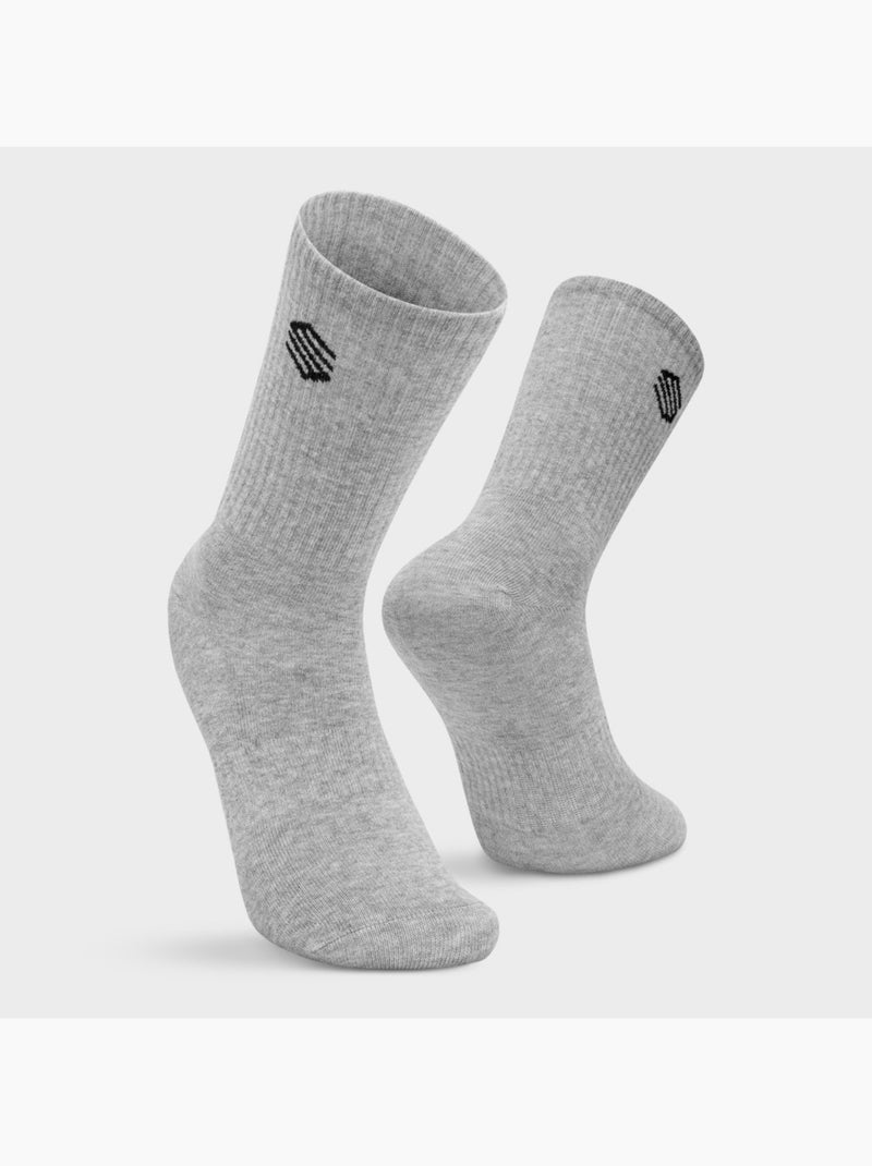 Sportsokken 3-pack Zwart - Kiabi