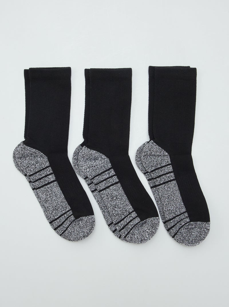 Sportsokken ZWART - Kiabi