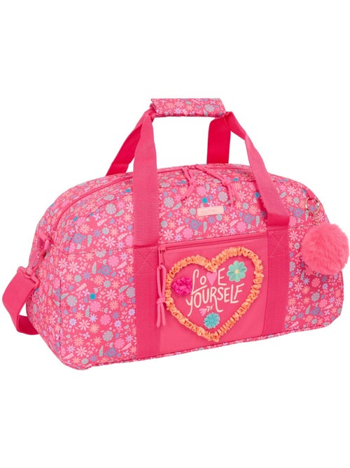 Sporttas CMP polyester 300D met appliques hart Love Yourself - Kiabi