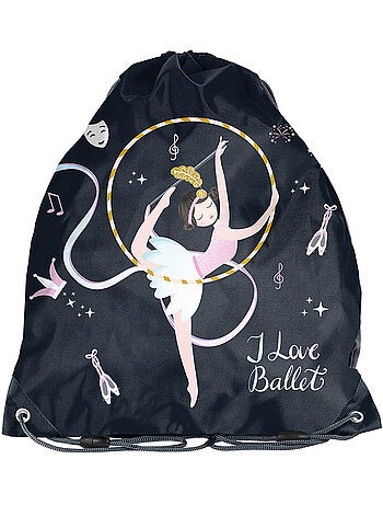 Sporttas met koord Paso voor chaussures ballerine 38 x 34 cm