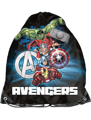 Sporttas met rug met koord Avengers 'AVENGERS' – 38 x 34 cm – AVENGERS