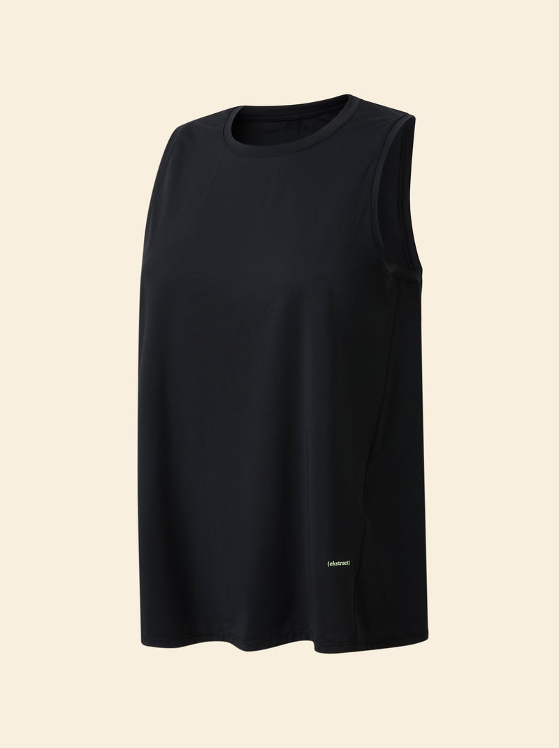 Sporttop met ingewerkte cups - (ekstract) Zwart - Kiabi