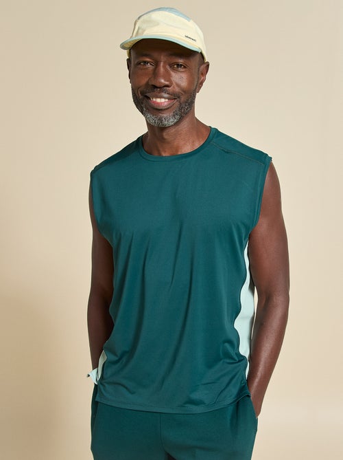 Sporttop met mesh aan de zijkanten - (ekstract) - Kiabi