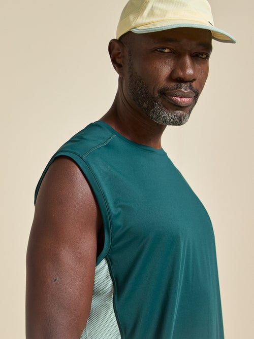 Sporttop met mesh aan de zijkanten - (ekstract) - Kiabi