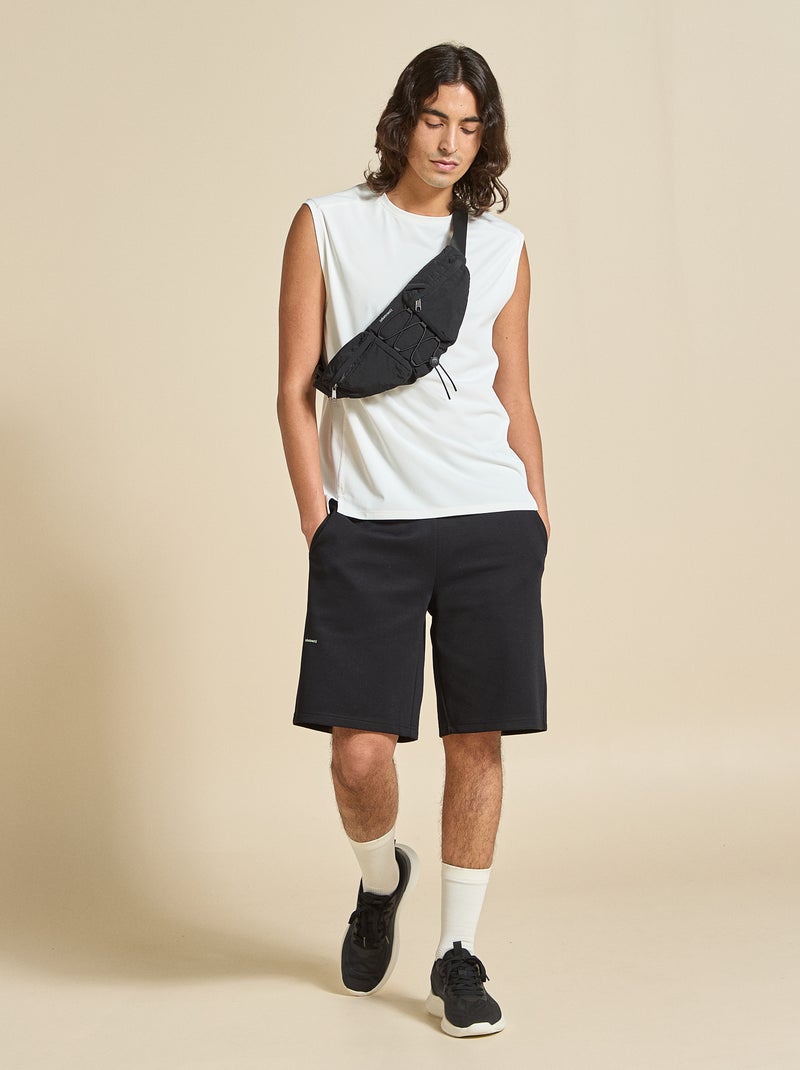 Sporttop met mesh aan de zijkanten - (ekstract) Wit - Kiabi