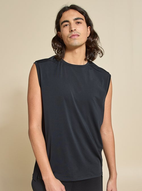 Sporttop met mesh aan de zijkanten - (ekstract) - Kiabi