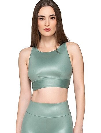 Sporttop met zwemmersrug flexfit