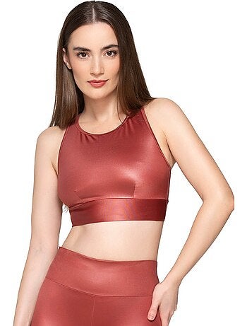 Sporttop met zwemmersrug flexfit