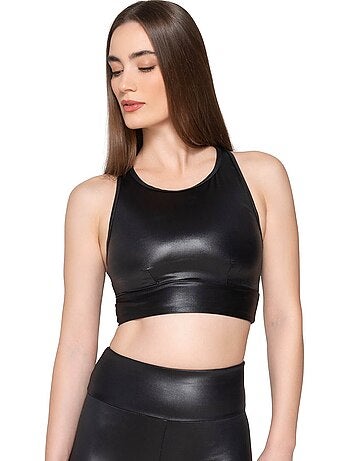 Sporttop met zwemmersrug flexfit