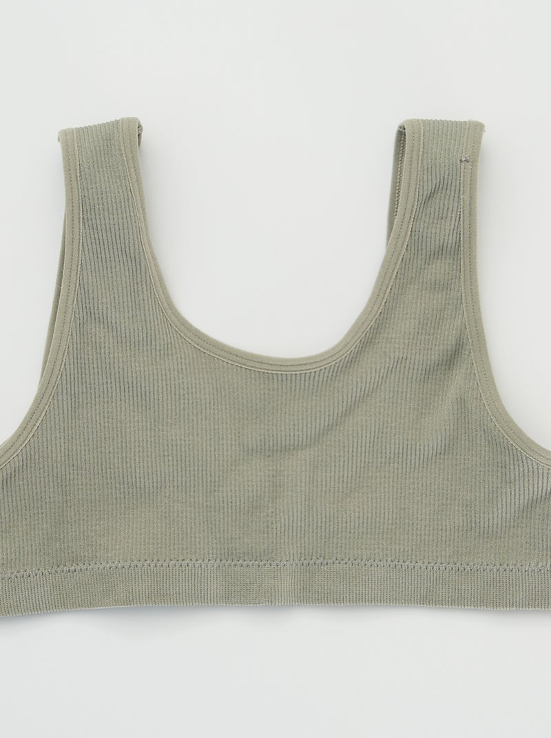 Sporttop van tricot 'Petit Beguin' KAKI - Kiabi