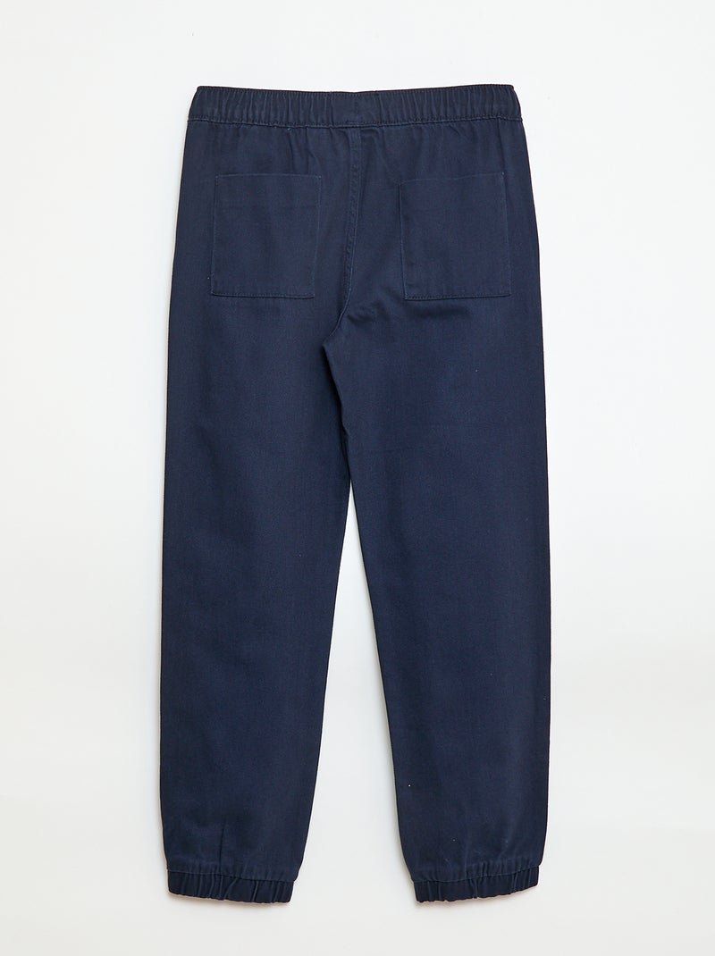 Sporttraining in joggerstijl Blauw - Kiabi