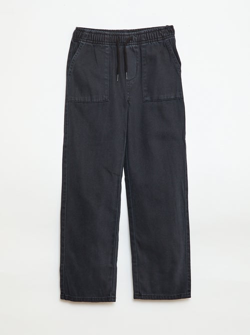 Sporttraining met elastische tailleband en trekkoordjes - Kiabi