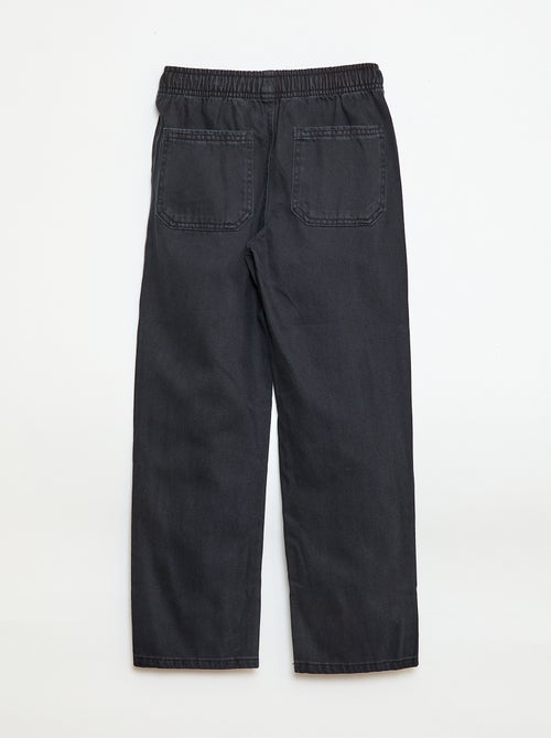 Sporttraining met elastische tailleband en trekkoordjes - Kiabi