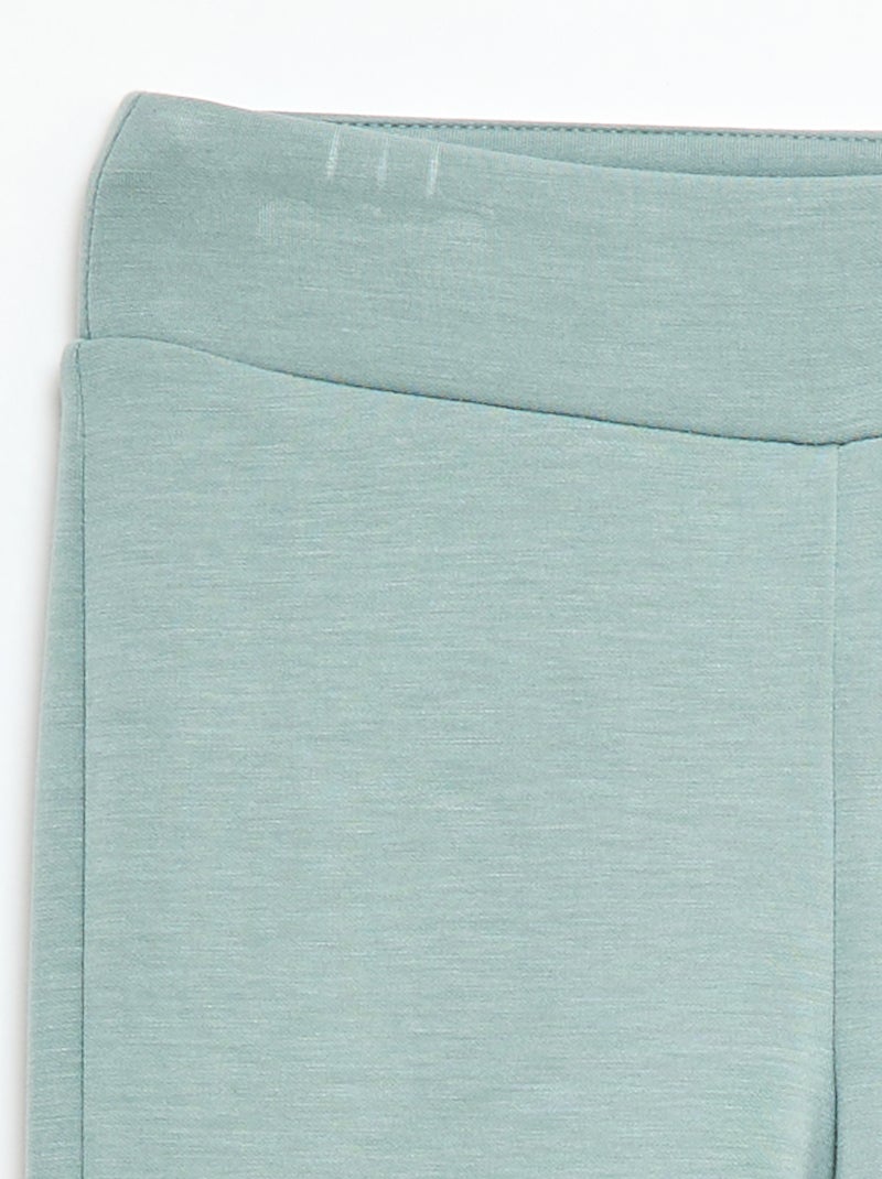 Sporttraining met flare pijpen Blauw - Kiabi