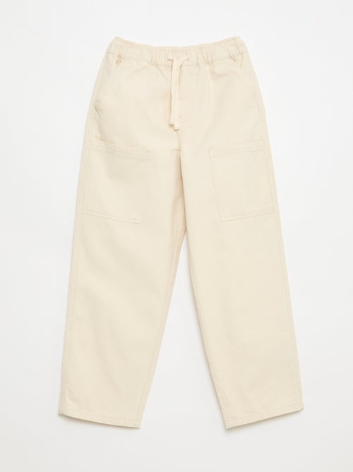 Sporttraining met opgestikte zijzakken - Kiabi Sporttraining met opgestikte zijzakken - Kiabi